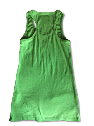 Camiseta tirantes nadador verde fosforito