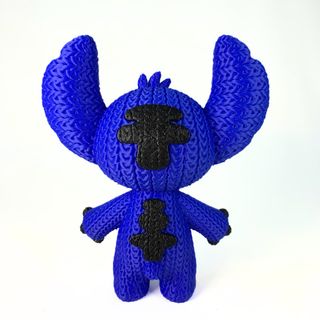 Figura Stitch estilo crochet pequeño impresión 3D
