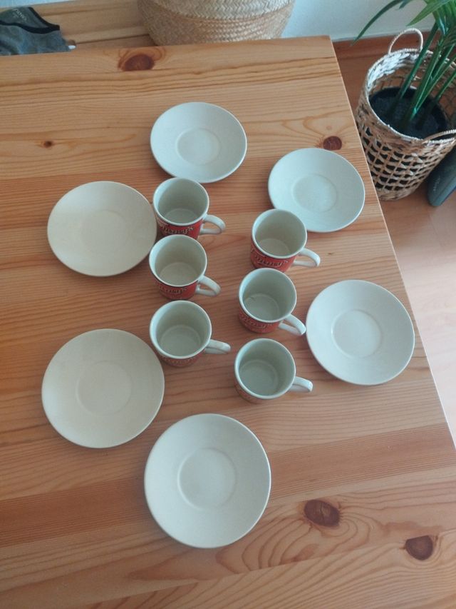 Juego café Tommy's - 6 tazas