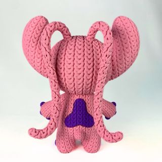 Figura de Angel (Stitch) estilo crochet pequeño