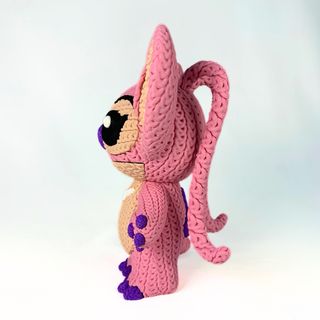 Figura de Angel (Stitch) estilo crochet pequeño