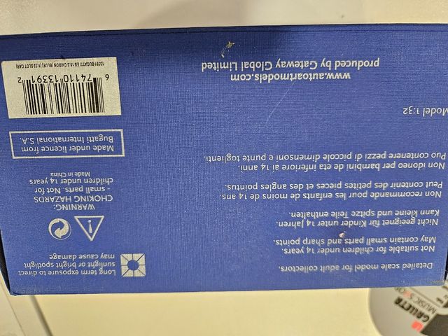 Bugatti EB 18.3 Chiron Coche Slot