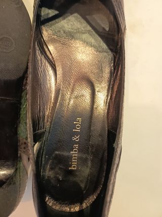 Zapatos Bimba y Lola tacón