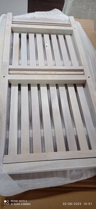 Mueble baño en madera blanco nuevo