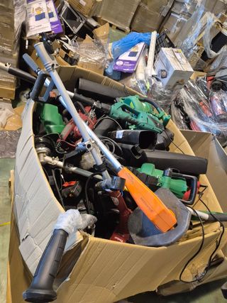 Lote herramienta y electrodoméstico usados y pieza