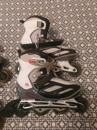 2 Patines Ruedas: Hombre y Mujer