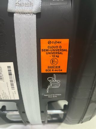 Silla de coche Maxi-Cosi y tengo adaptadores 