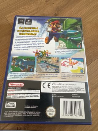 Super Mario Sunshine Gamecube