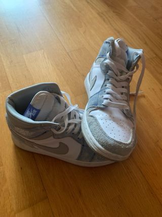 Air Jordan 1 Mid - Zapatillas Azul/Blanco