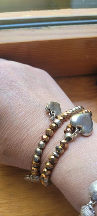 Braccialetti pietre marroni