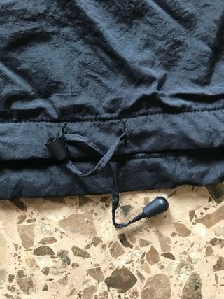 Cortavientos Adidas Vintage negra