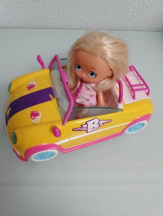 Muñeca Barriguitas con coche