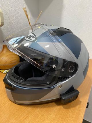 CASCO MOTO HJC C10 TEZ Gris