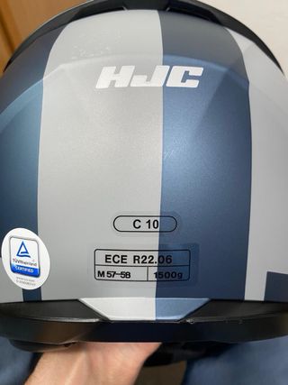 CASCO MOTO HJC C10 TEZ Gris