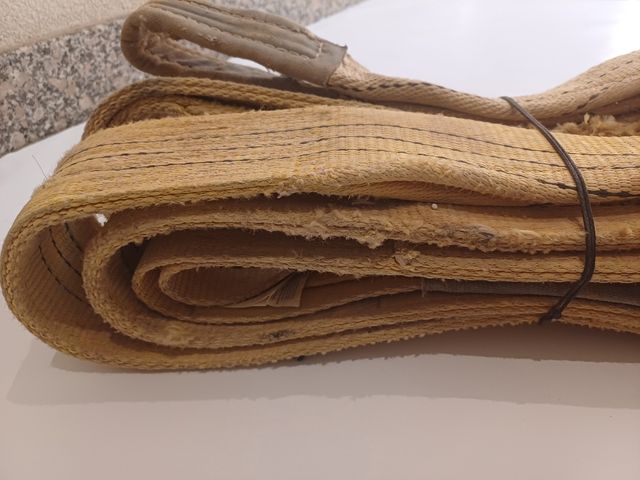 Eslingas de elevación.