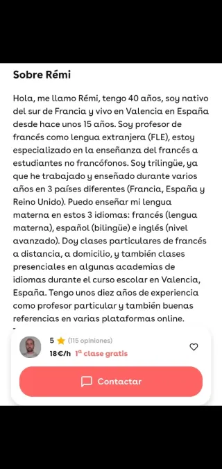Clases francés online con profesor nativo