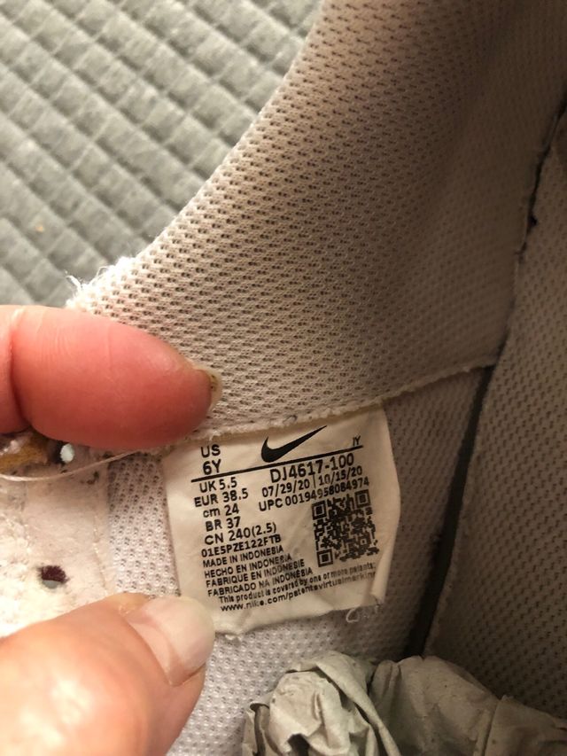 Nike Air Force 1 - Scarpe Grigio/Bianche