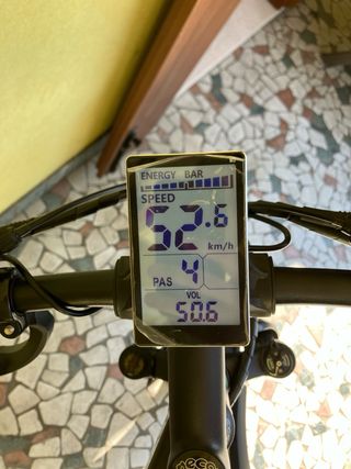 Bicicletta elettrica pieghevole