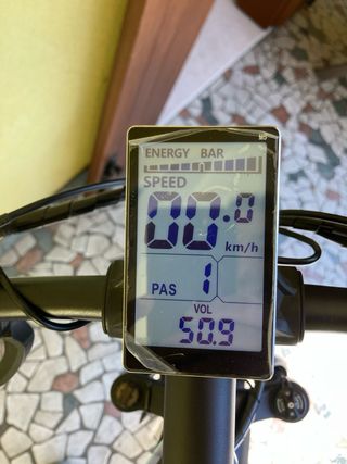 Bicicletta elettrica pieghevole