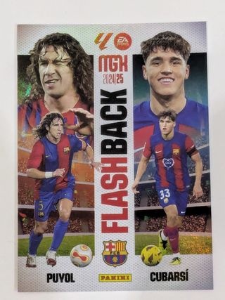 Carta Panini Puyol-Cubarsi Flashback Megacracks