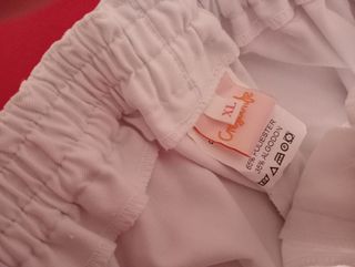 Pantalón blanco trabajo