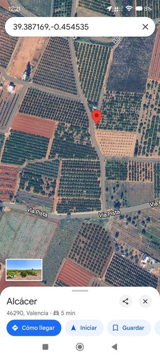 Terreno  en Alcasser