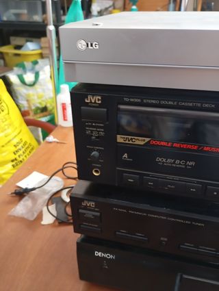Equipo música JVC +denon y lg