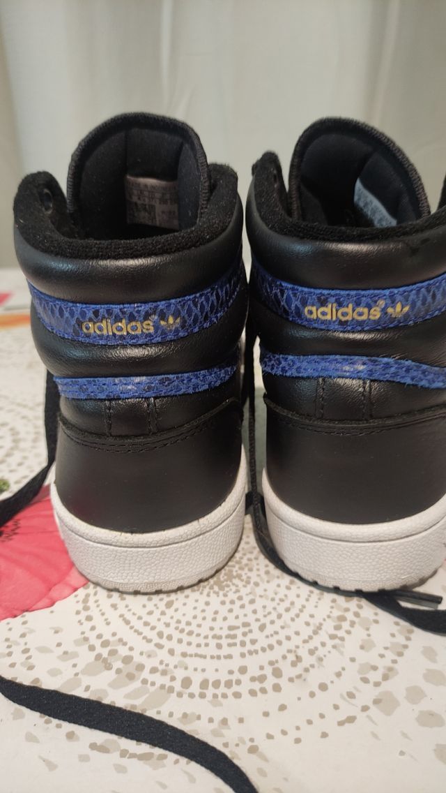Adidas Top Ten - Zapatillas altas negras y azules