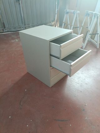 Cajonera madera  beige - 4 cajones