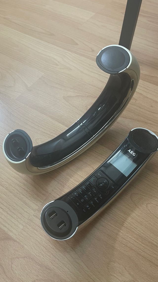 Teléfono inalámbrico AEG Eclipse 10 White