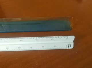 ESCALIMETRO RUMOLD 170-DIN DE PERFIL TRIANGULAR.