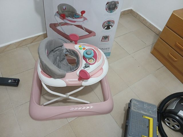 Andador Bebé Olmitos Rosa