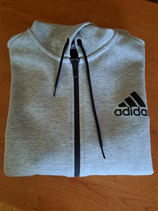 Chaqueta Adidas M Gris - Nueva