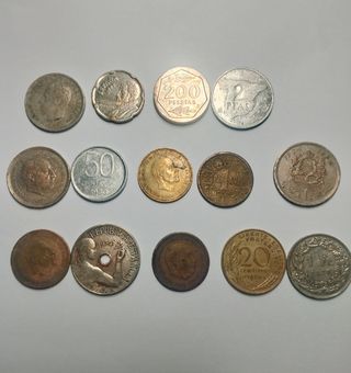 Monedas antiguas - 12 piezas