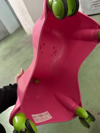 Correpasillos infantil rosa