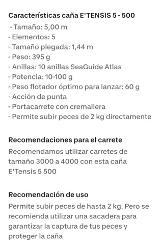 Vendo SET 3 Cañas  Carbono PESCA