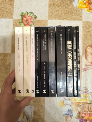Oferta lote completo 7 libros clásicos cátedra