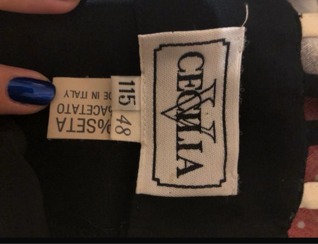 Vestito lungo elegante anni ‘90 vintage