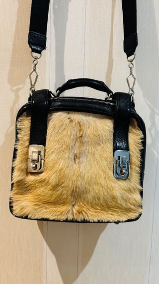 Bolso Bimba y Lola piel-pelo