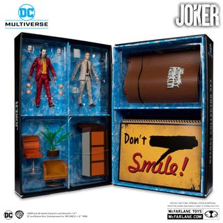 JOKER DELUXE COLLECTOR SET MCFARLANE TOYS