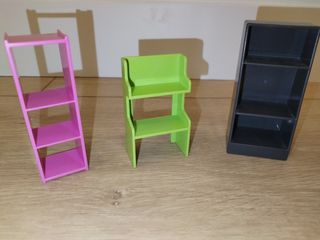 3 Estanterías Playmobil