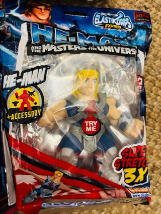 Set completo 6 Figuras He-Man elásticas nuevas