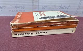 2 libros ajedrez Colección Escaques