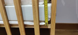 Minicuna colecho madera natural