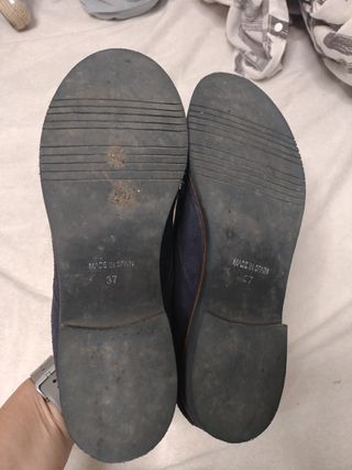 Zapatos comunión niño azul