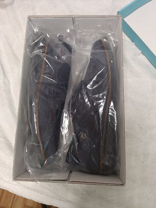 Zapatos comunión niño azul