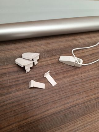 Estor enrollable gris 75x210 cm