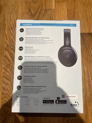 Soundcore Q20i - Auriculares inalámbricos