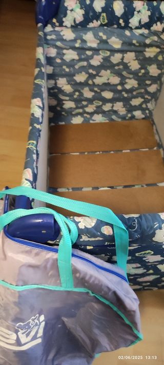 Cuna camping plegable para bebé.no lleva colchon