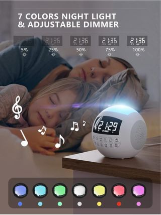 Reloj despertador digital 5 en 1